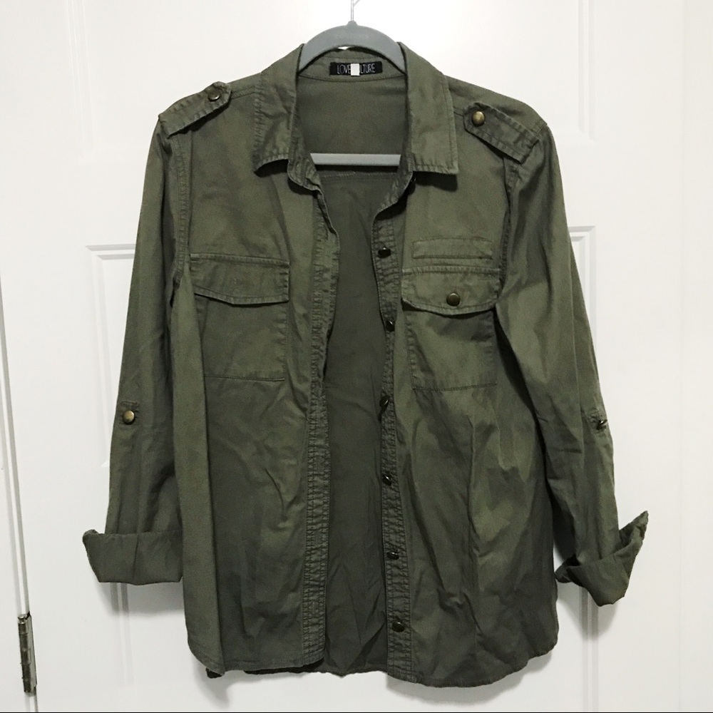 Spring army jacket - Picture 2 of 3